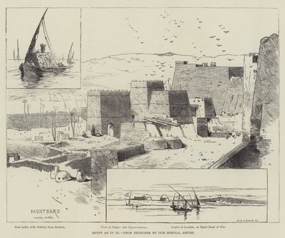 Egypten som det er af Charles Auguste Loye